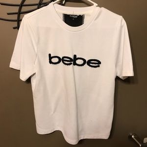 bebe sport short sleeved sweatshirt